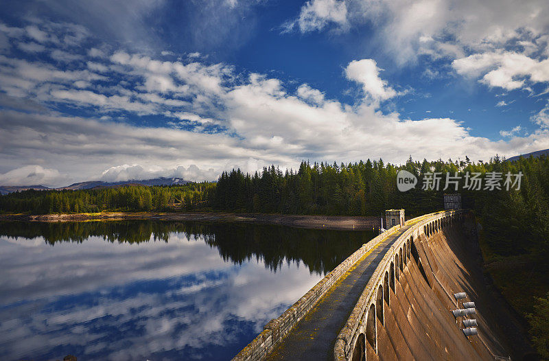 Laggan Dam, Scottish Highlands, Scotland
